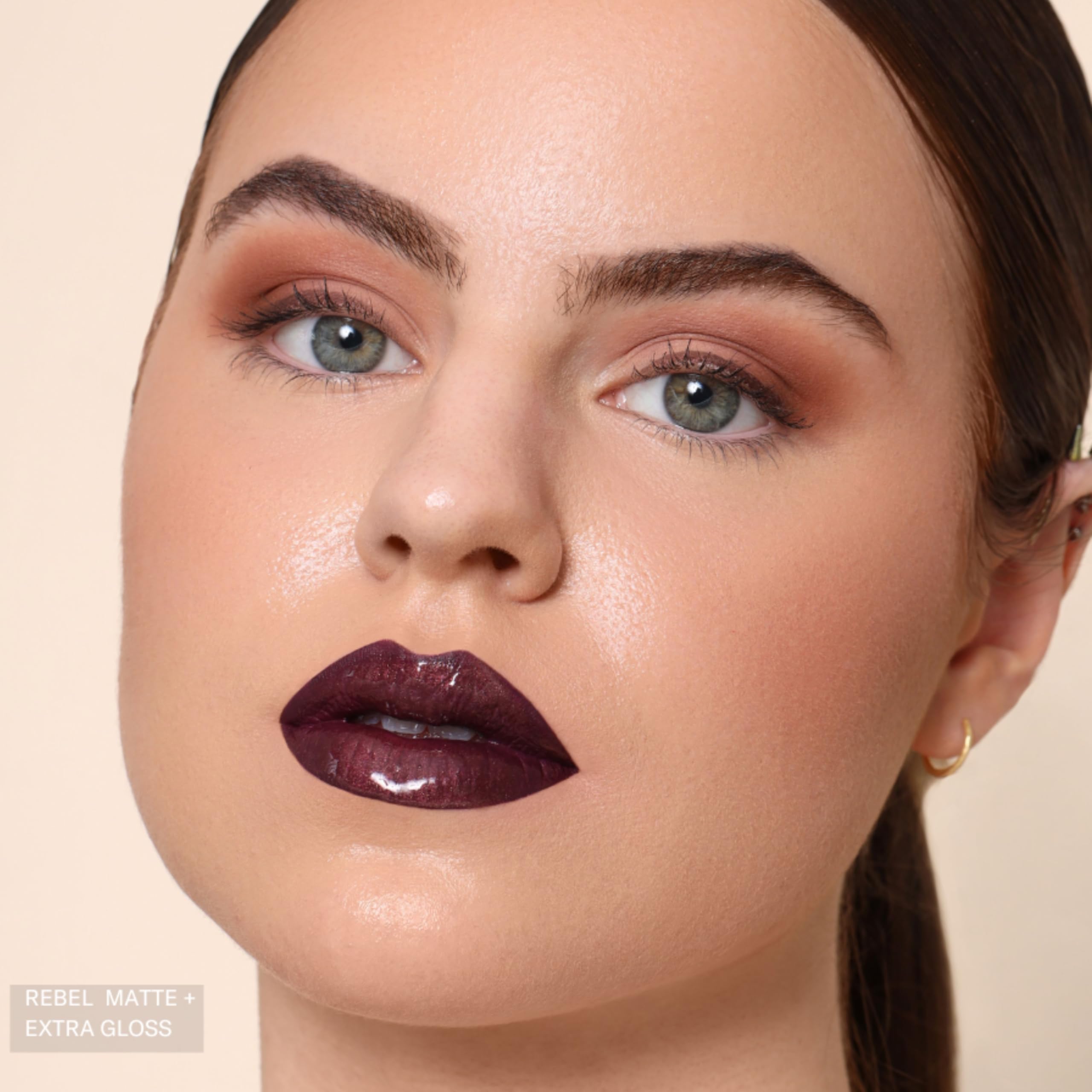 The Lip Bar Rebel Liquid Matte Lipstick – Deep Burgundy, Long-Lasting, Vegan & Cruelty-Free