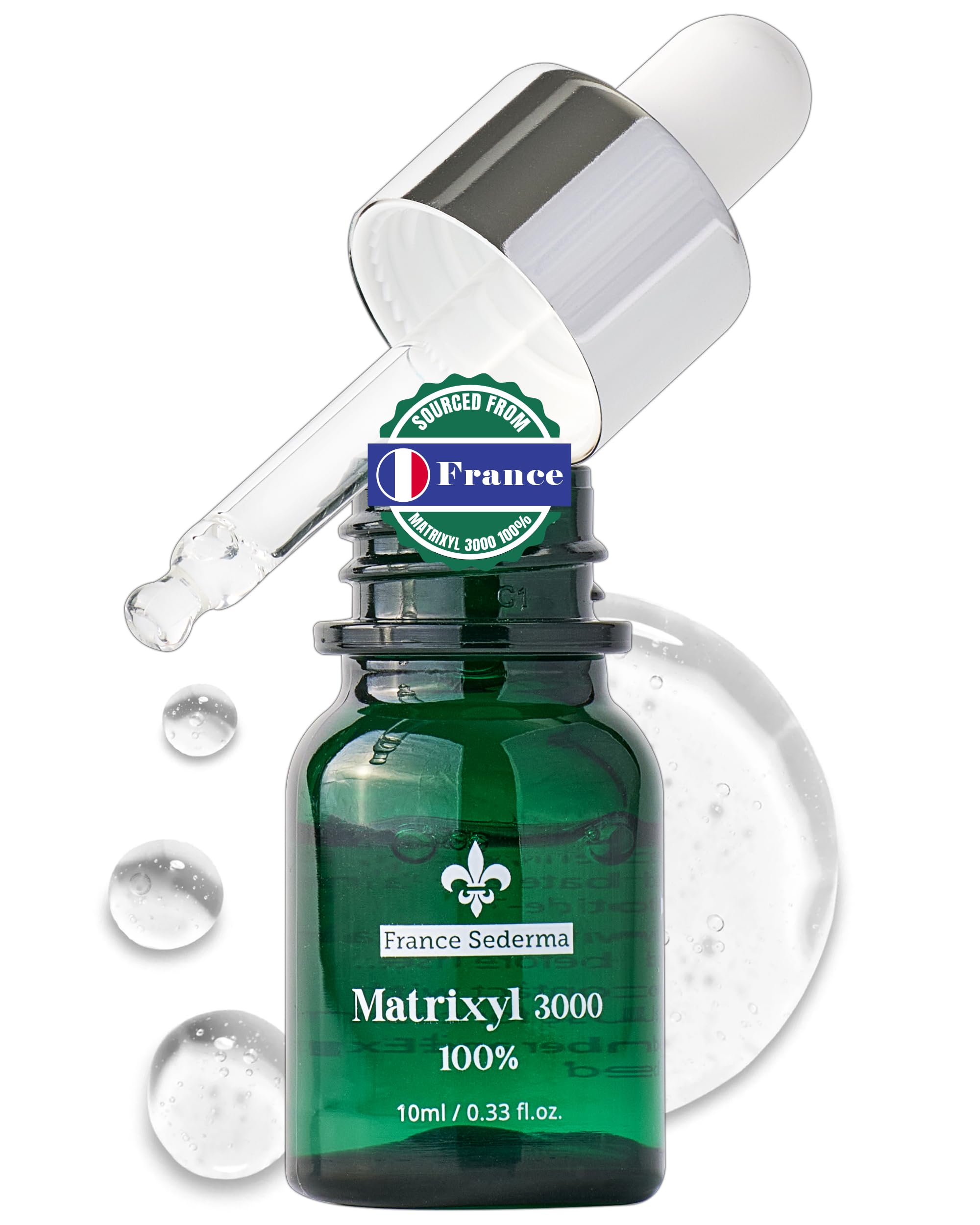 THEPURI Matrixyl 3000 Peptide Serum – Gentle Anti-Aging Booster, DIY Mix-In (0.33 fl oz)