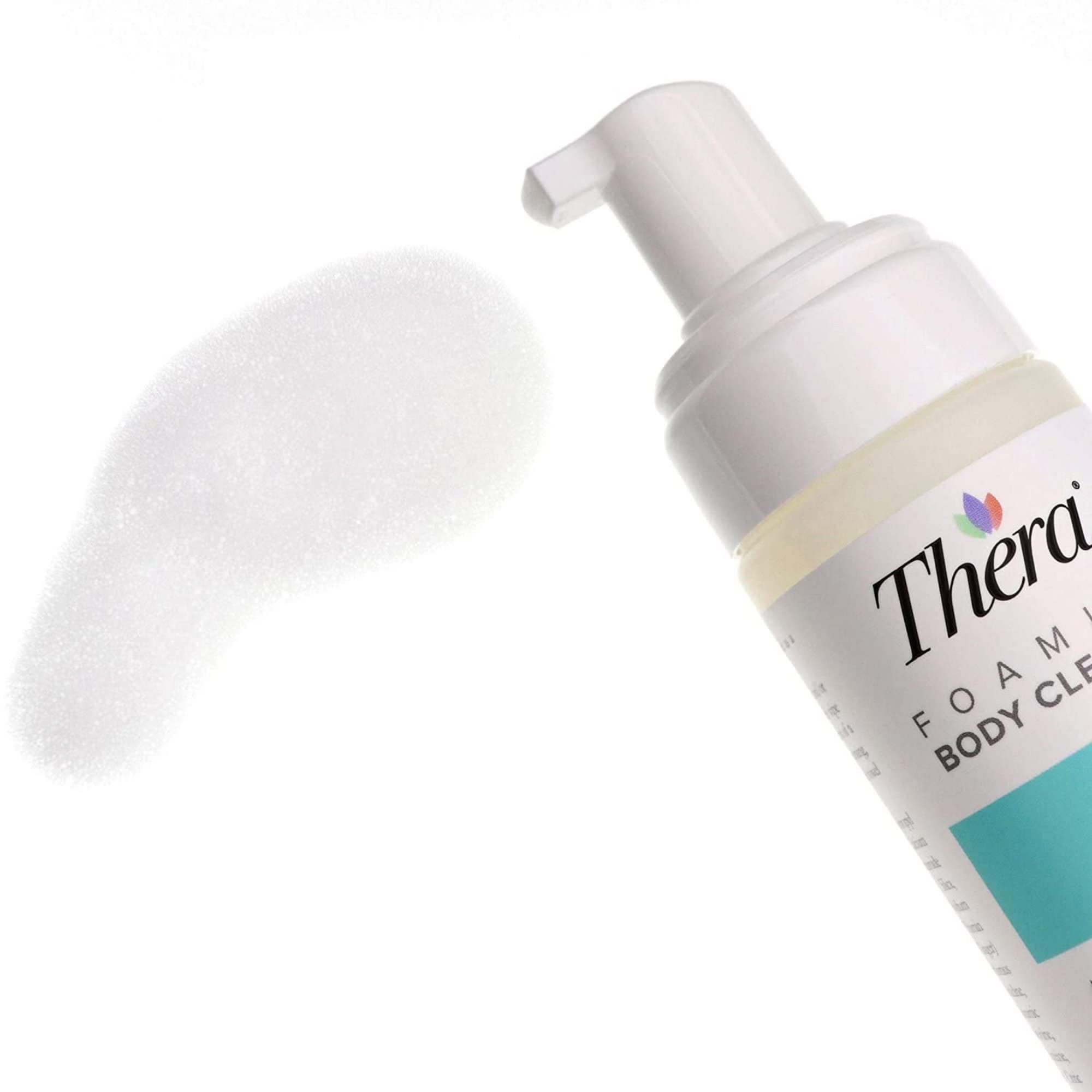 Thera Foaming Body & Hair Cleanser | Rinse-Free Exfoliating Foam, 5 oz