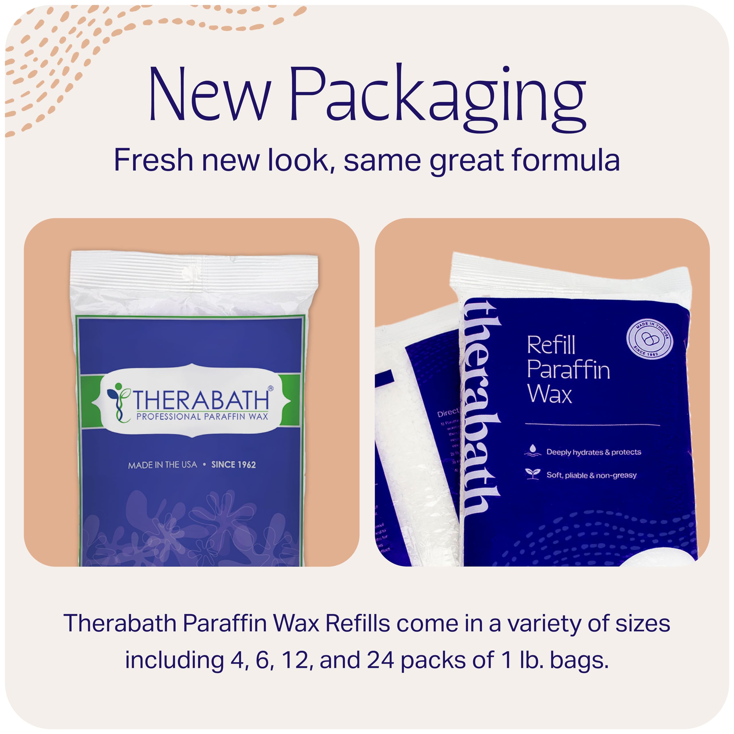 Therabath Cranberry Zest Paraffin Wax Refill – Thermotherapy & Hydration | Made in USA