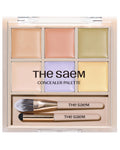 THESAEM Cover Perfection Concealer Palette 01 | 6-Color Multi Concealer for Medium Skin 20-23