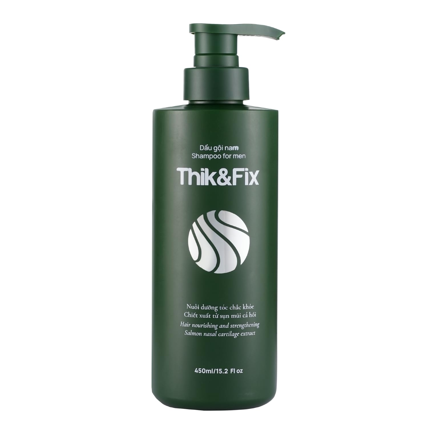 Thik&Fix Hair Growth Shampoo for Men – Volume, Strength & Texture, Scalp Hydration (15.2 oz)
