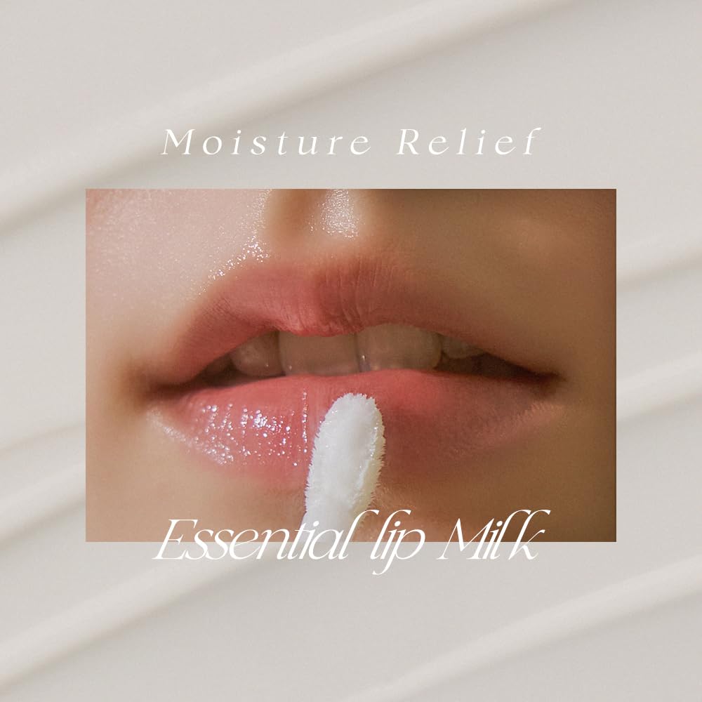 Thim Essential Lip Milk – Moisturizing Lip Primer & Balm with Shea Butter & Jojoba Oil