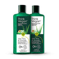 Think Vegan Organic Shampoo & Conditioner Set – Moisturizing Repair for All Hair Types