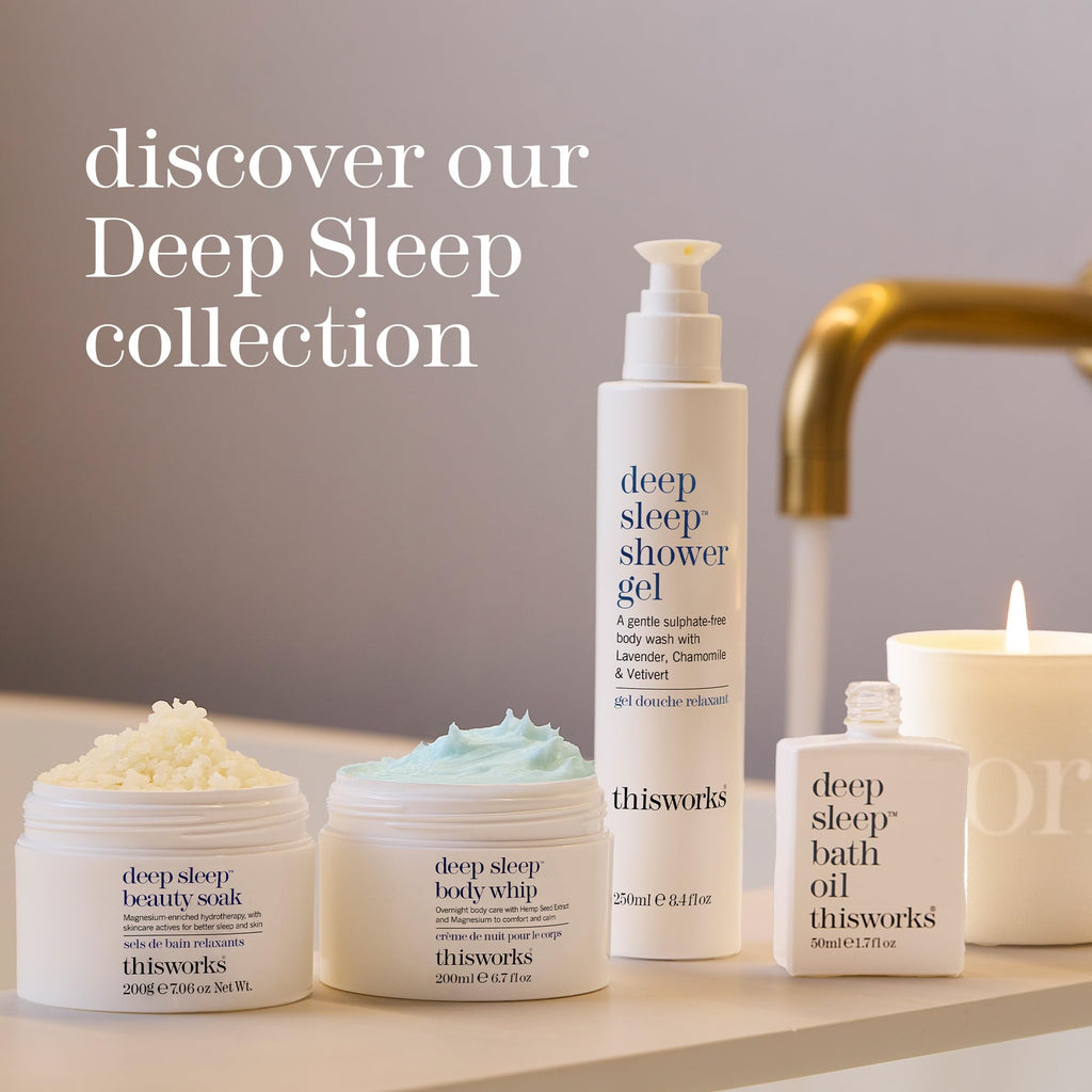 THISWORKS Blissful Bodycare Trio – Travel-Size 30ml Moisturizers: Deep Sleep, Vit C Glow, In The Zone