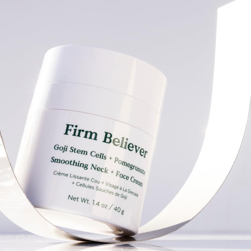 Three Ships Firm Believer Goji Stem Cell + Pomegranate Smoothing Neck & Face Cream