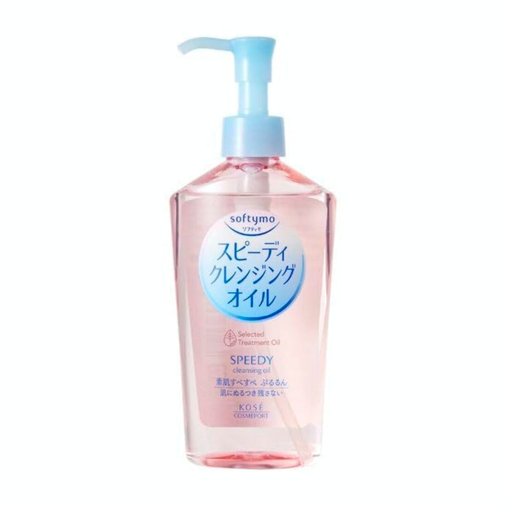 Thunder Tech KOSE Softymo Speedy Cleansing Oil – 230ml Makeup Remover | Japan Direct Import