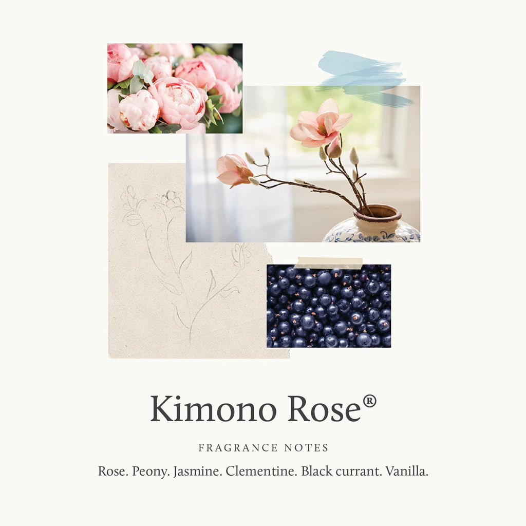 Thymes Kimono Rose Bath Soap – 6 oz | Hydrating Shea Butter, Luscious Fragrance
