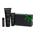 Tiege Hanley Bronze Gift Box for Men – 4-Piece Skincare Starter (Face Wash, SPF 20 Moisturizer, Lip Balm, Body Bar)