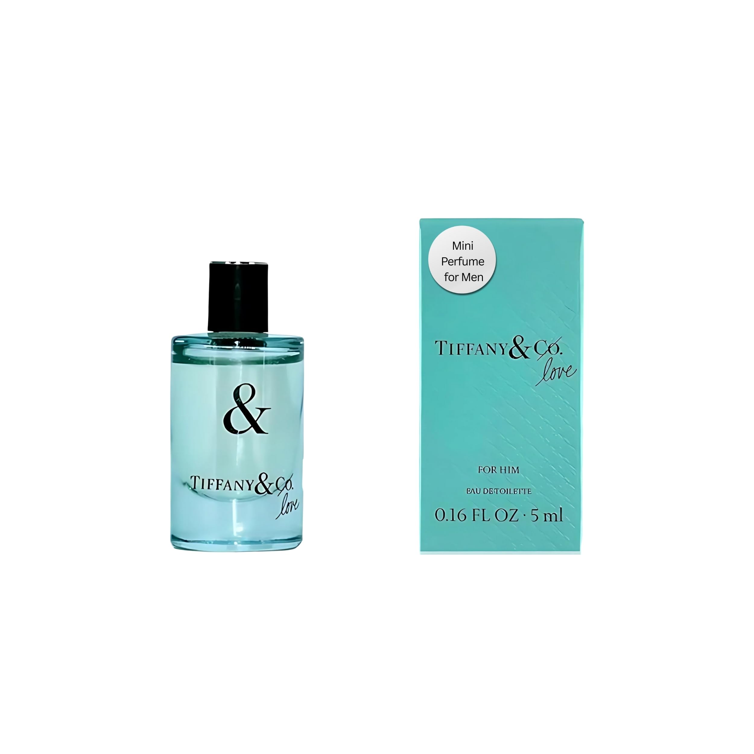 Love for Him Eau de Toilette Mini by Tiffany & Co. – 0.16 oz Travel-Size Men’s Fragrance