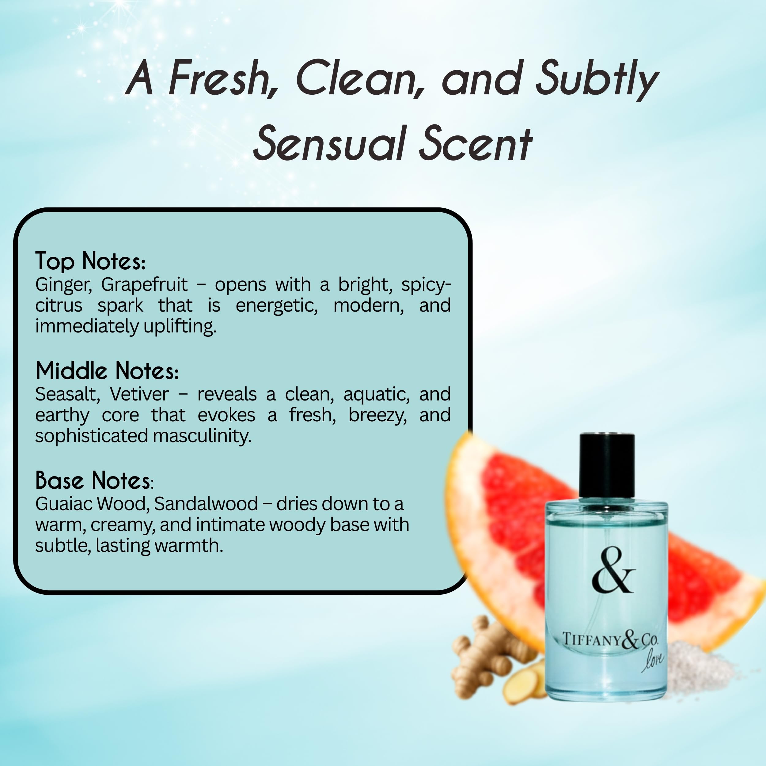 Love for Him Eau de Toilette Mini by Tiffany & Co. – 0.16 oz Travel-Size Men’s Fragrance