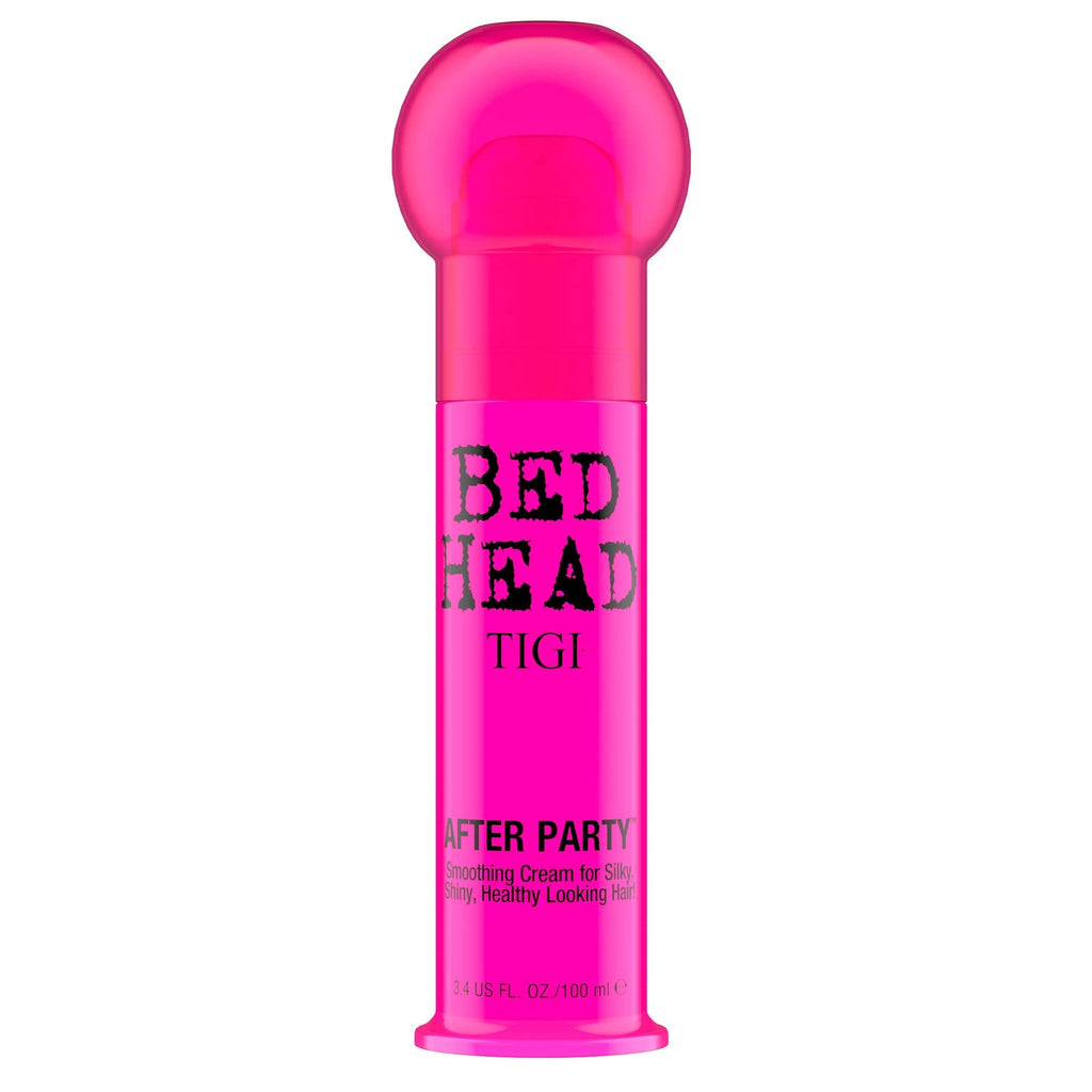 TIGI Bed Head After Party Smoothing Cream – Anti-Frizz Hair Styling, Humidity Protection, 3.4 fl oz (2 Pack)