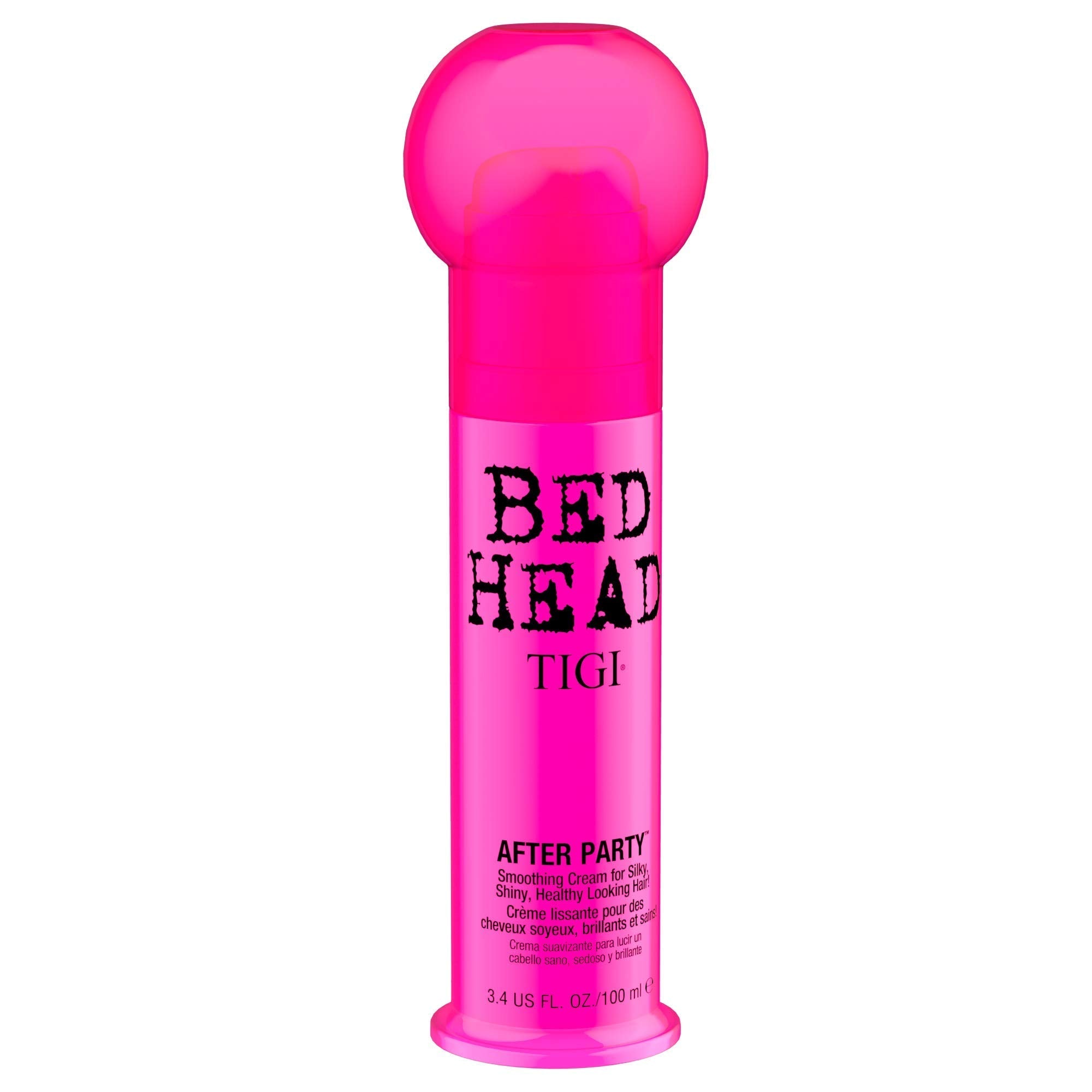 TIGI Bed Head After Party Smoothing Cream – Anti-Frizz Hair Styling, Humidity Protection, 3.4 fl oz (2 Pack)