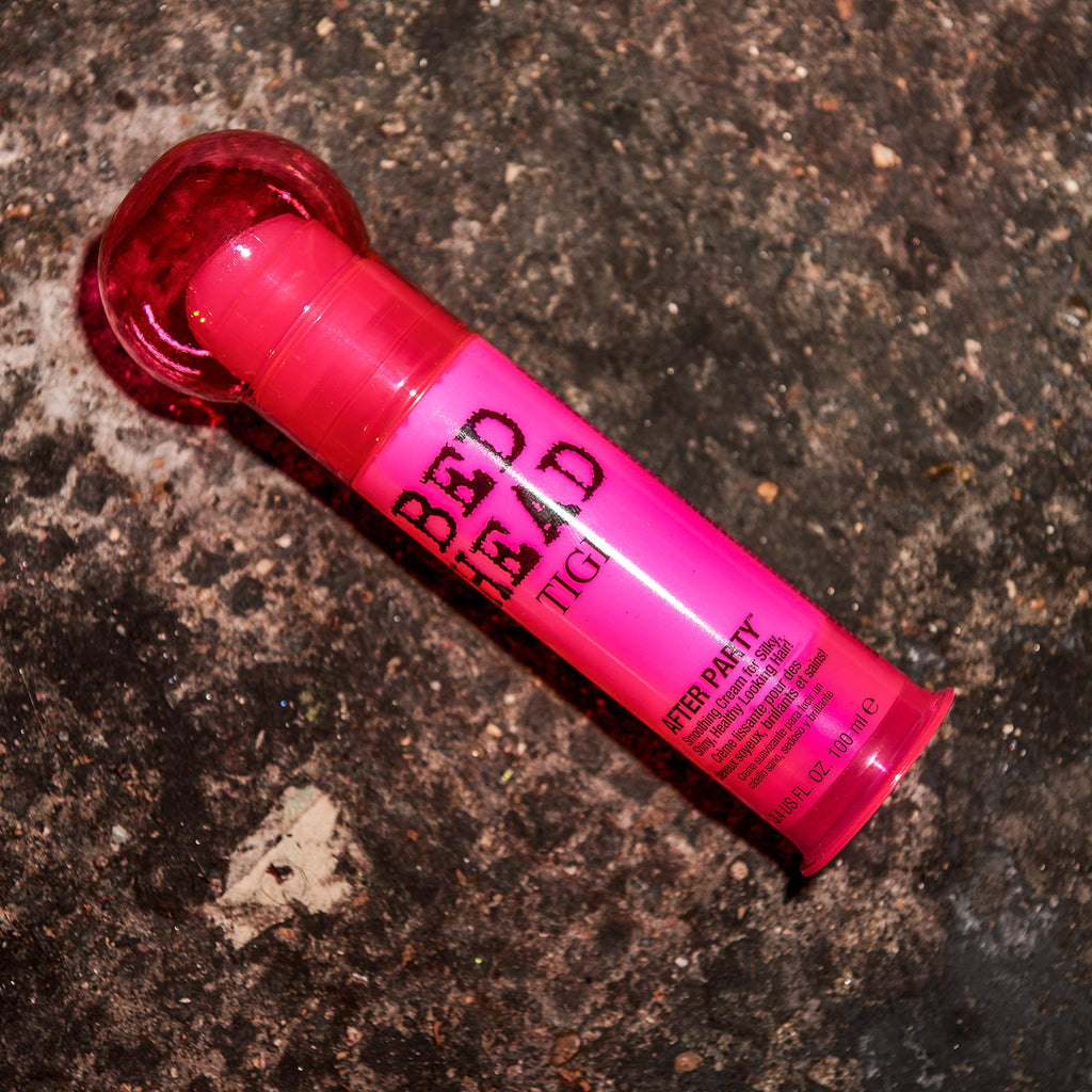 TIGI Bed Head After Party Smoothing Cream – Anti-Frizz Hair Styling, Humidity Protection, 3.4 fl oz (2 Pack)
