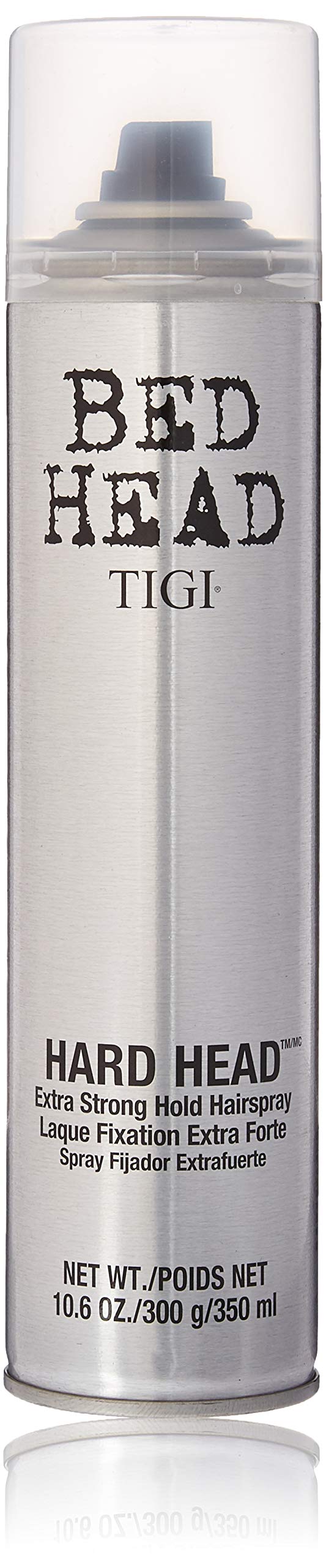 Bed Head Hard Head Spray by TIGI – Strong Hold Hairspray, 10 oz (Pack of 2)