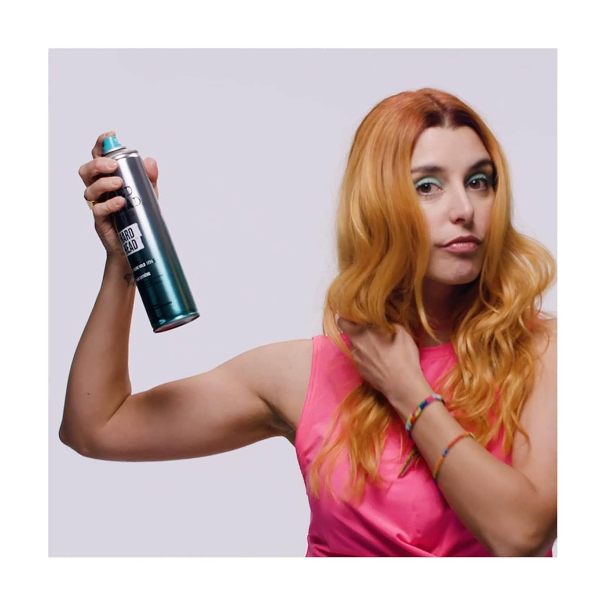 TIGI Bed Head Head Hard Hold Hair Spray 385ml | Extra-Strong Hold & Quick-Drying Finish