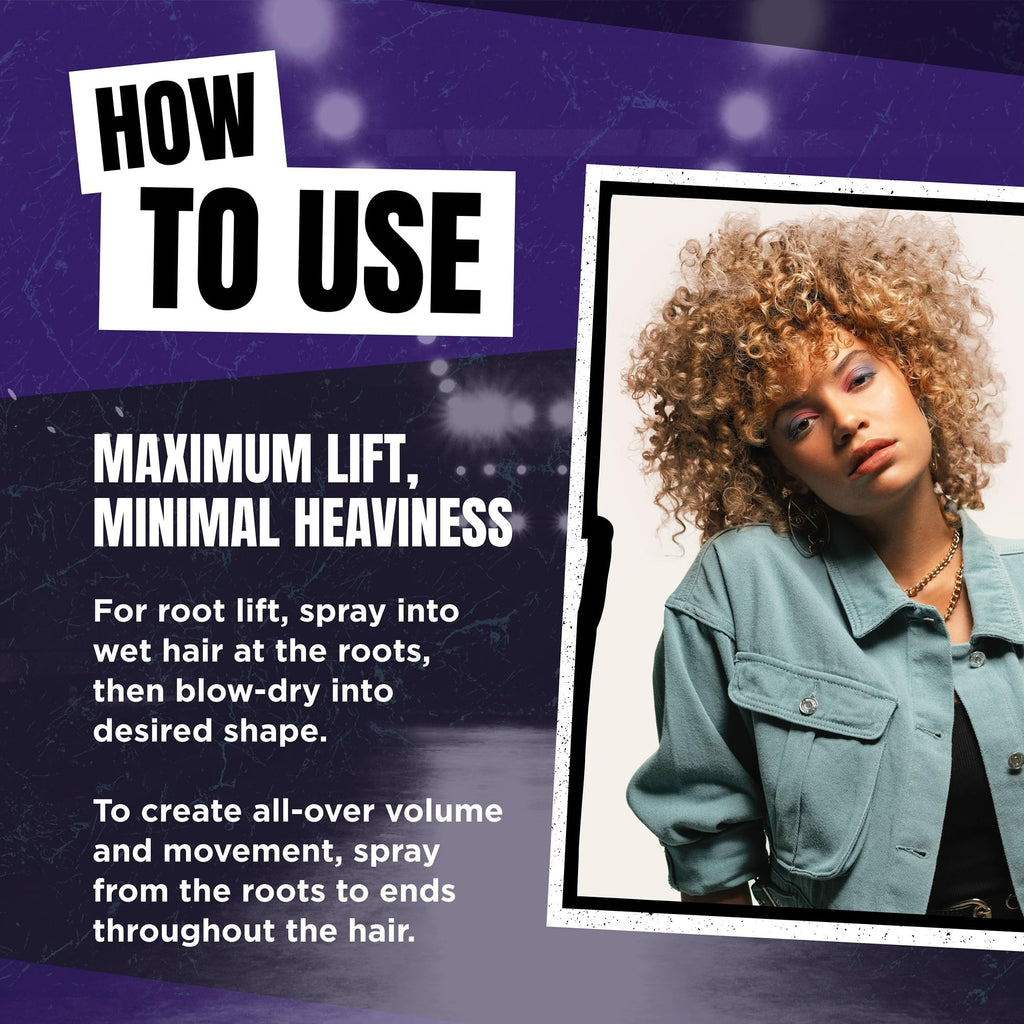 Catwalk by TIGI Root Boost Spray Foam – Directional Mousse for All Hair Types | Lift & Texture | 8.5 oz (3-Pack)