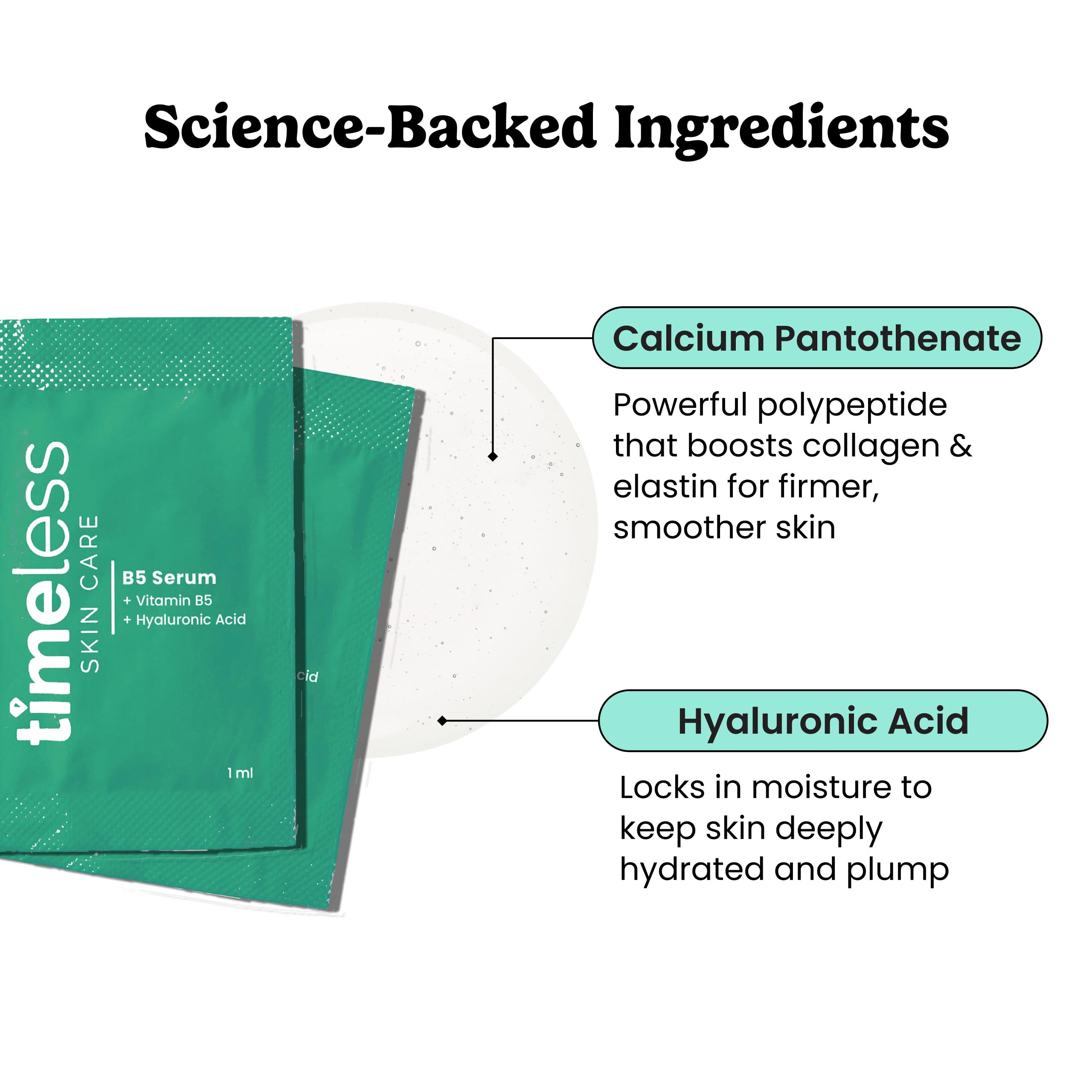 Timeless Skin Care Vitamin B5 Serum – Hydrating, Oil-Free Hyaluronic Serum for Oily Skin