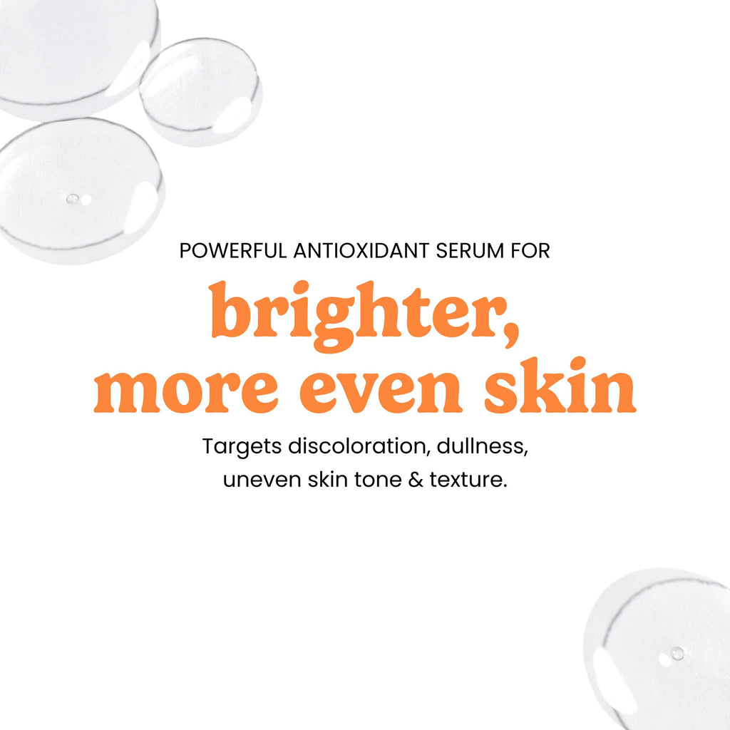 Timeless Skin Care Vitamin C Serum with Vitamin E & Ferulic Acid – Brightening Serum for Oily & Dry Skin – Fragrance-Free – Pouches