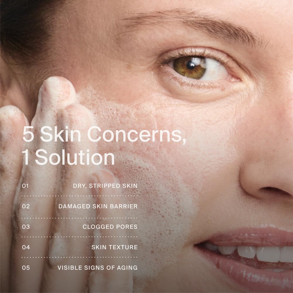 Timeline Mito-Biotic Gentle Cleanser with Ceramides – Non-Drying Makeup Remover for All Skin Types