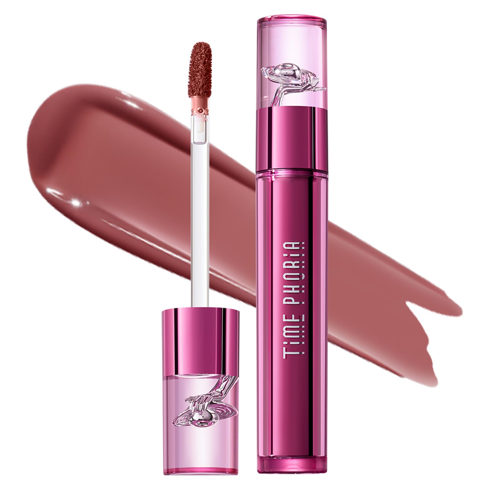 TIMEPHORIA Altera Blurring Lip Tint 012 Hush – Nude Pink Glossy to Soft Matte Finish, Weightless Hydrating Long-Wear