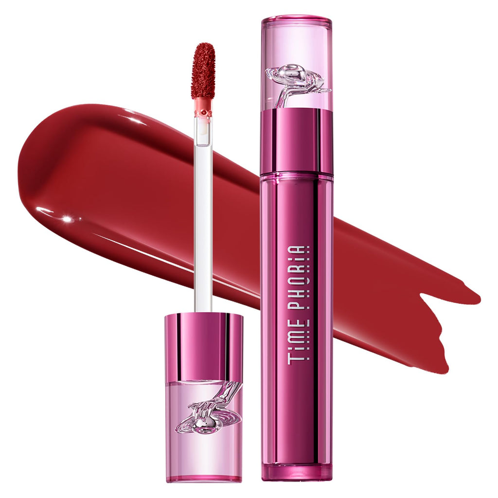 TIMEPHORIA Altera Lip Tint 002 Burst – Glossy-to-Matte, Hydrating, Weightless Lip Color