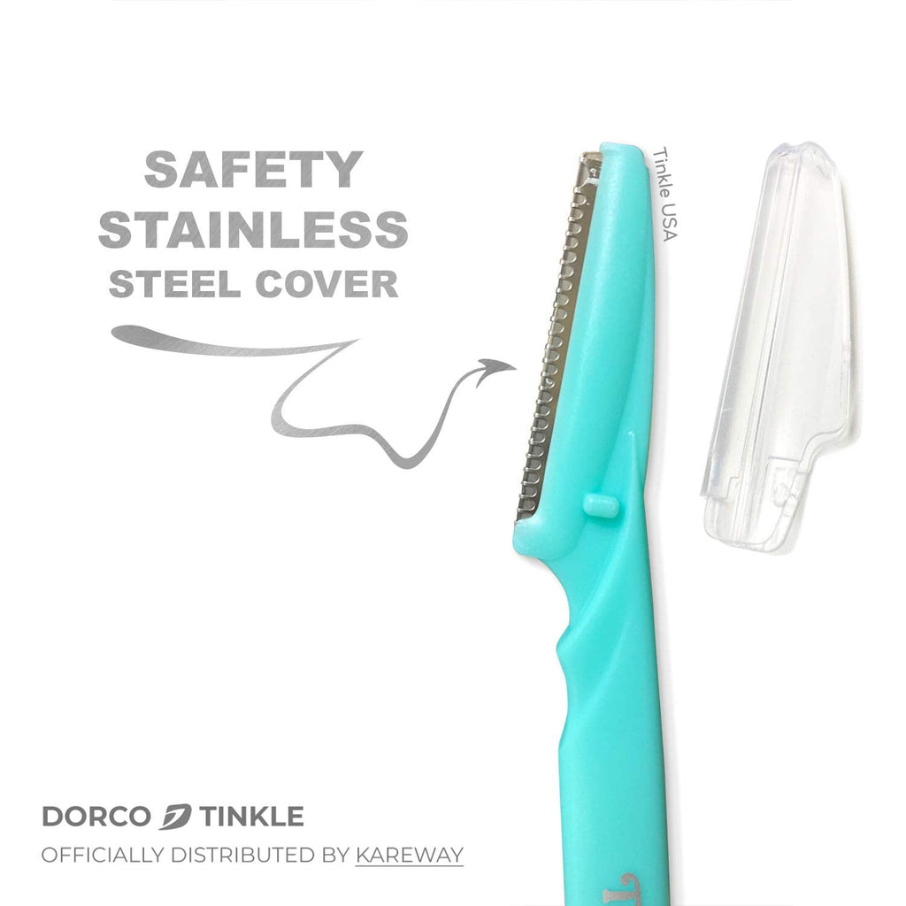 Tinkle Women's Shaver Razors (Pack of 36) – Dermaplaning Tool for Smoother Skin & Brow Shaping | Travel-Ready Gift