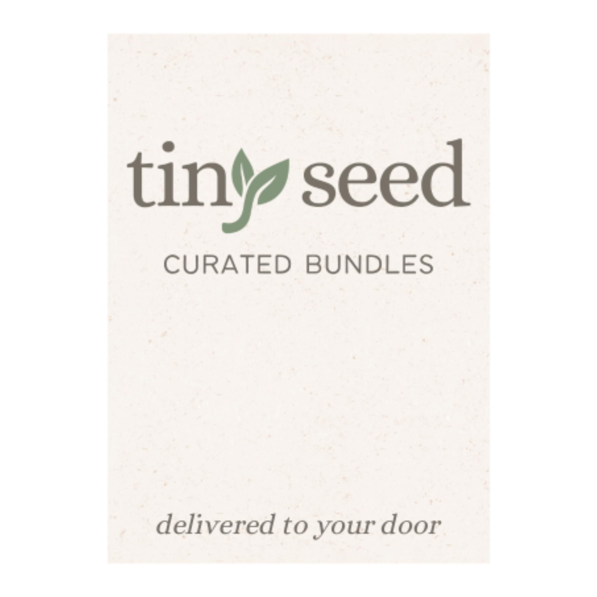 TINY SEED Lip Balm Gift Set | Aloha Coconut 4-Pack + Holder Keychain