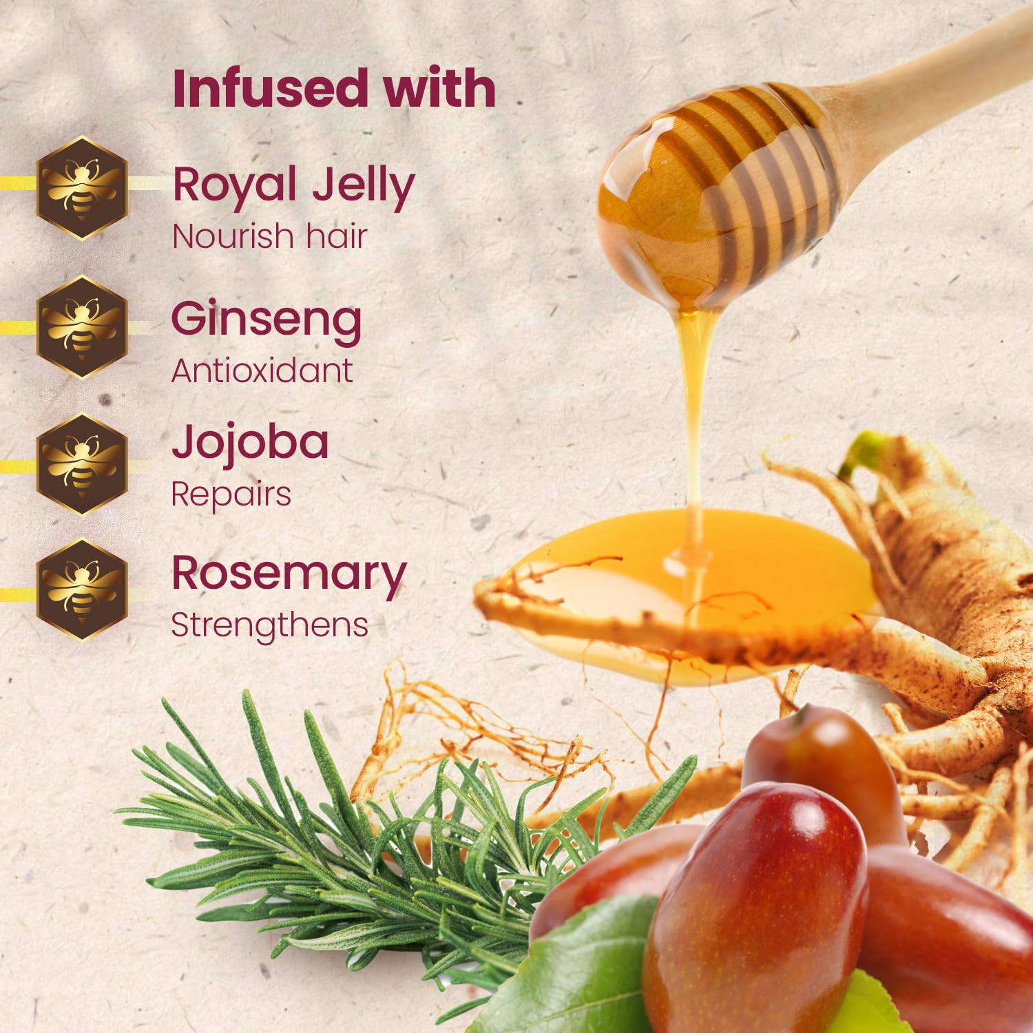 Tio Nacho Ginseng Shampoo with Royal Jelly – Strengthen & Revitalize Hair, 32 oz