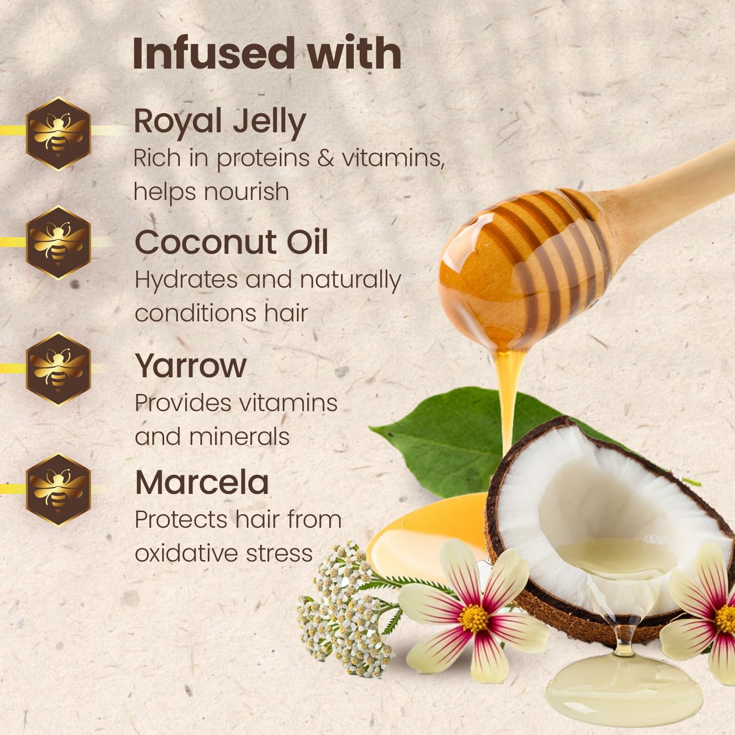 Tio Nacho Ultra-Moisturizing Frizz Conditioner — Royal Jelly & Organic Coconut Oil, Deep Hydration (14 oz x 3)