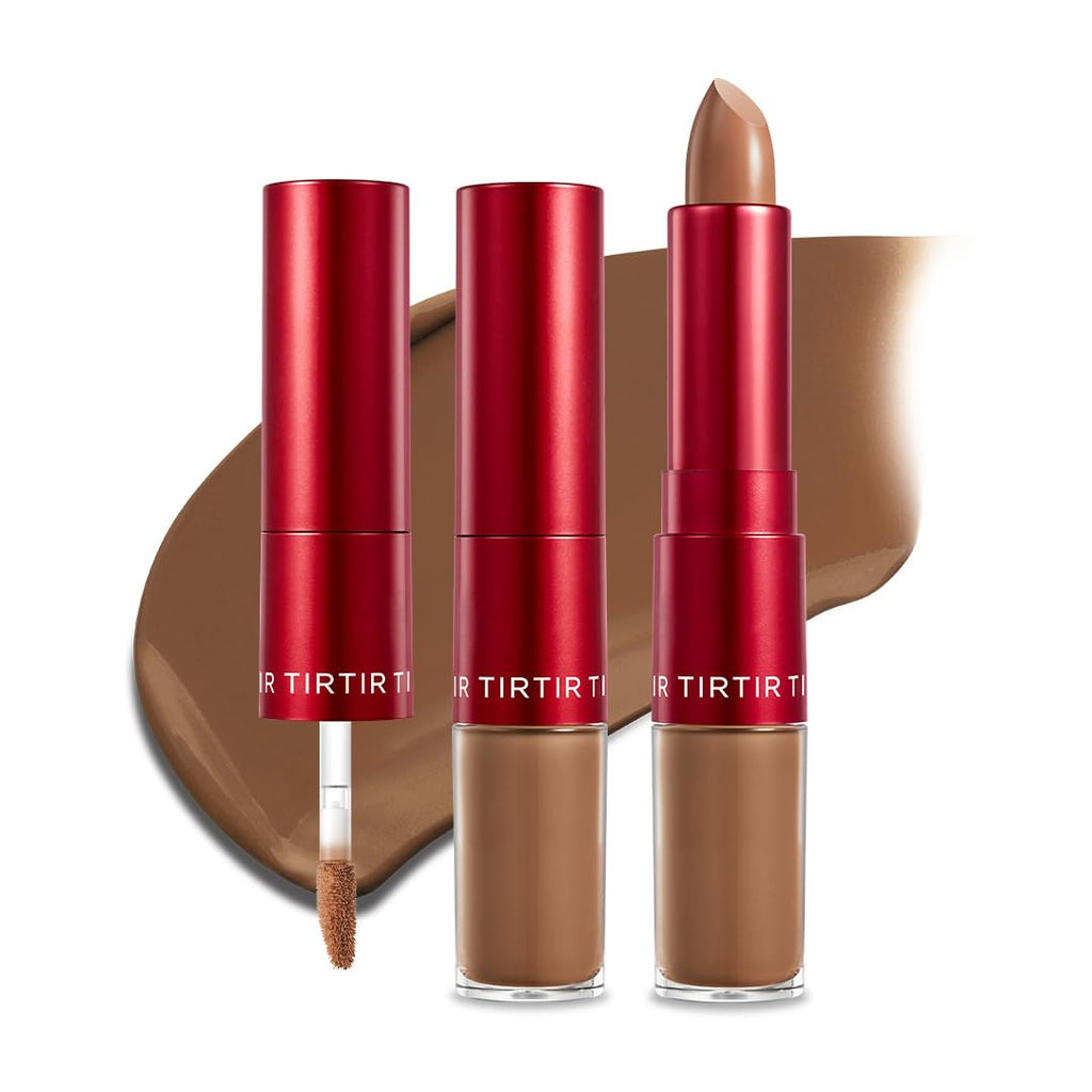 TIRTIR Glide&Hide Blurring Concealer — Dual Applicators, Crease-Proof, Long-Wear Hydration