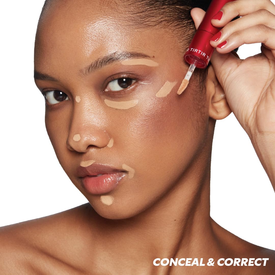 TIRTIR Glide&Hide Concealer 2.5C – Dual Applicators, Hydrating, Crease-Proof