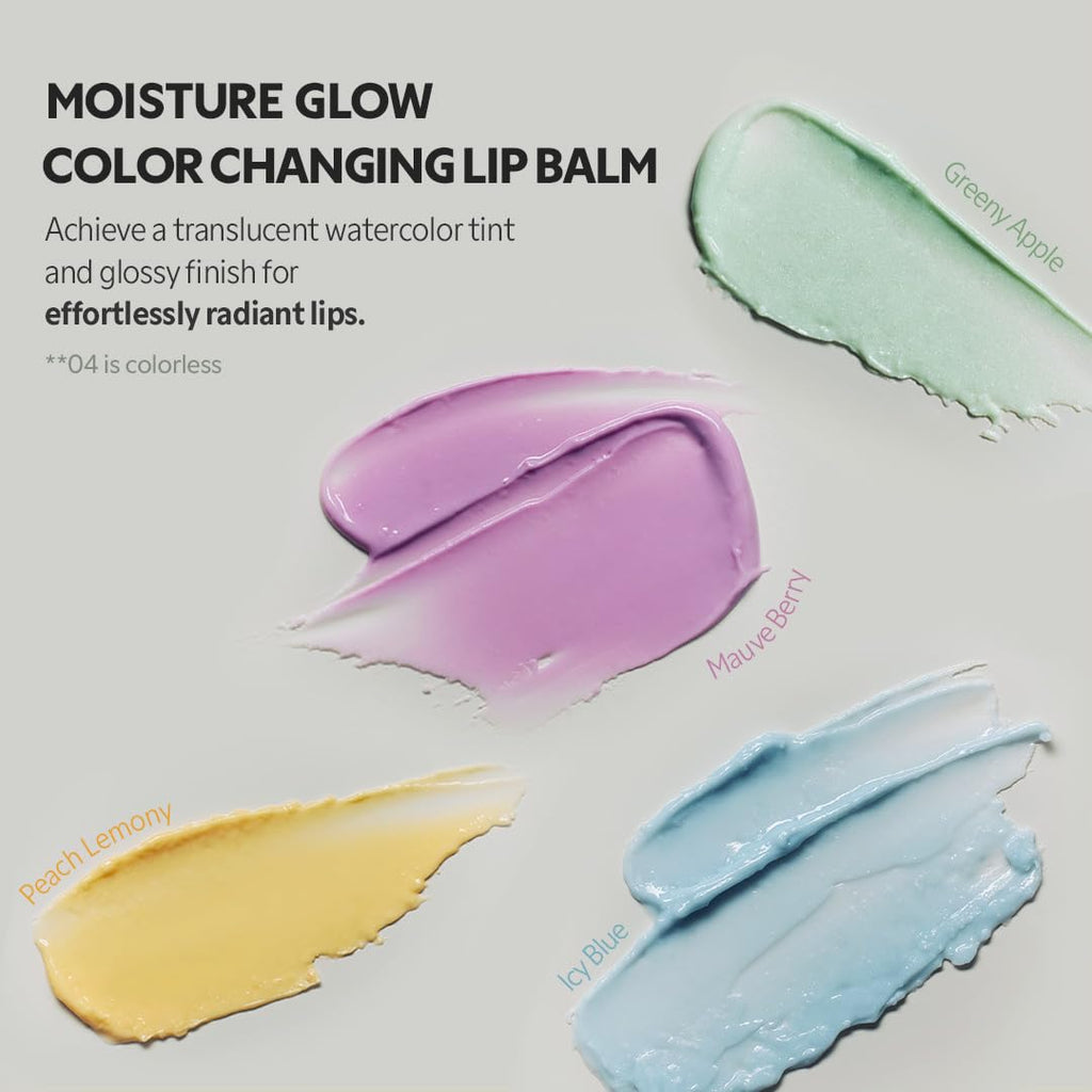 TIRTIR Water Mellow Lip Balm 01 Icy Blue – pH-Color Changing Hydration Lip Care