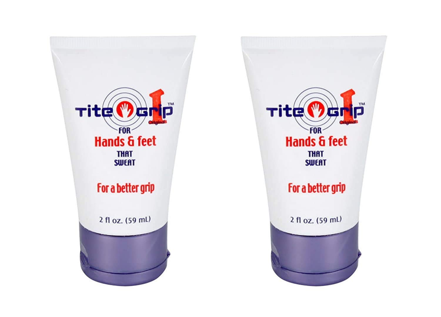 Tite Grip Original Hand Grip I – 2 oz (2-Pack) Non-Stick Hand Cream