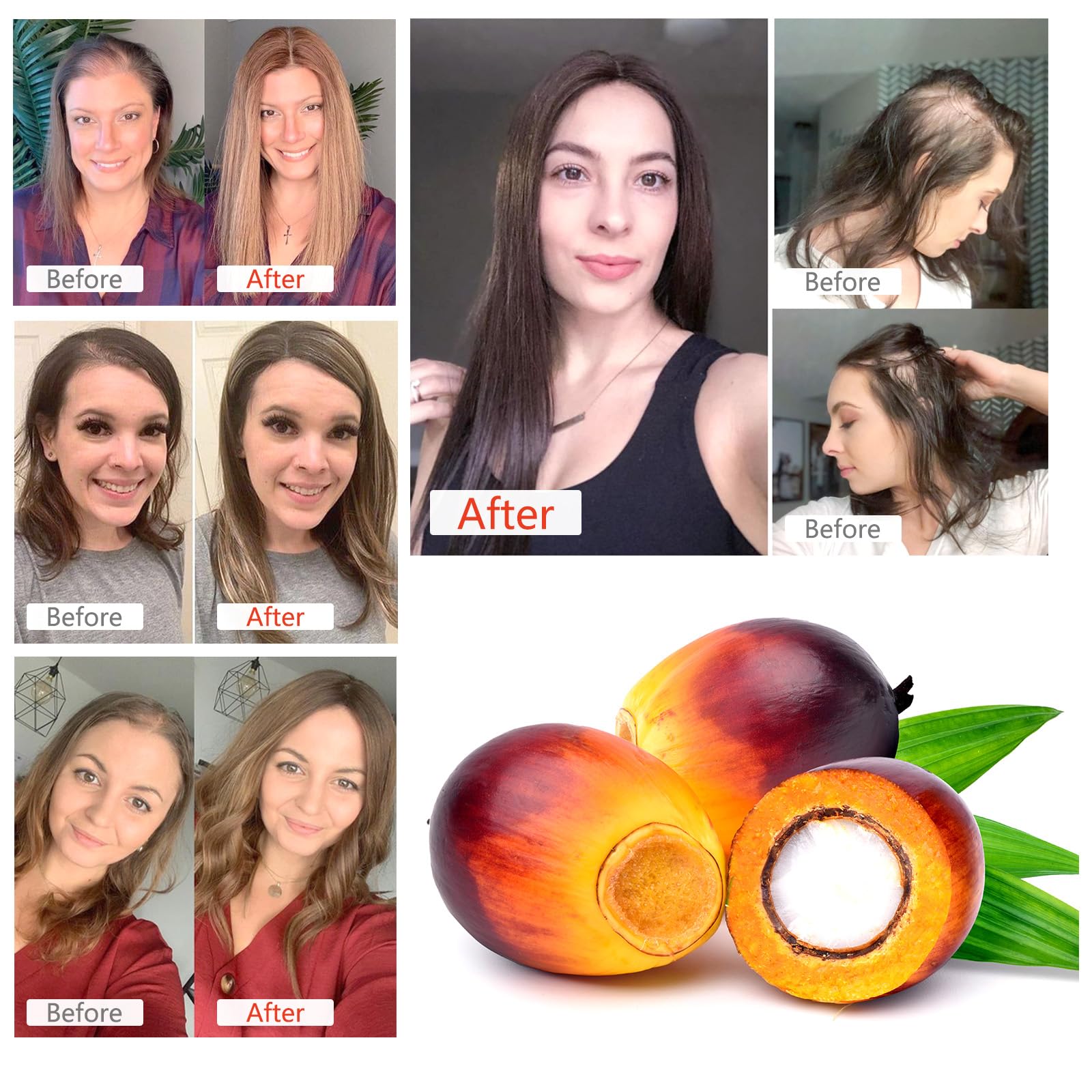 Tiuedu 2-Pack Batana Oil for Hair Growth | Natural Unrefined Hair Oil