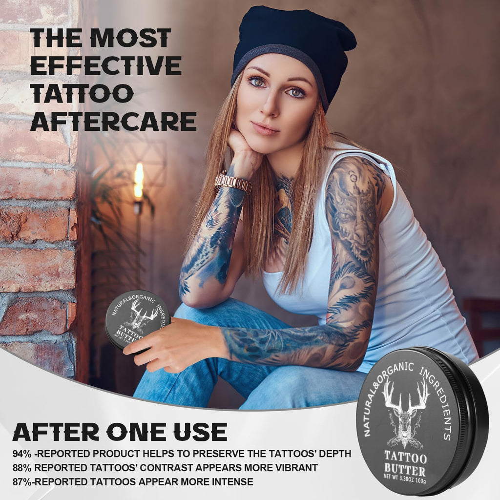 TIUSUTA Tattoo Balm & Aftercare Cream | Color Enhancement & Hydration