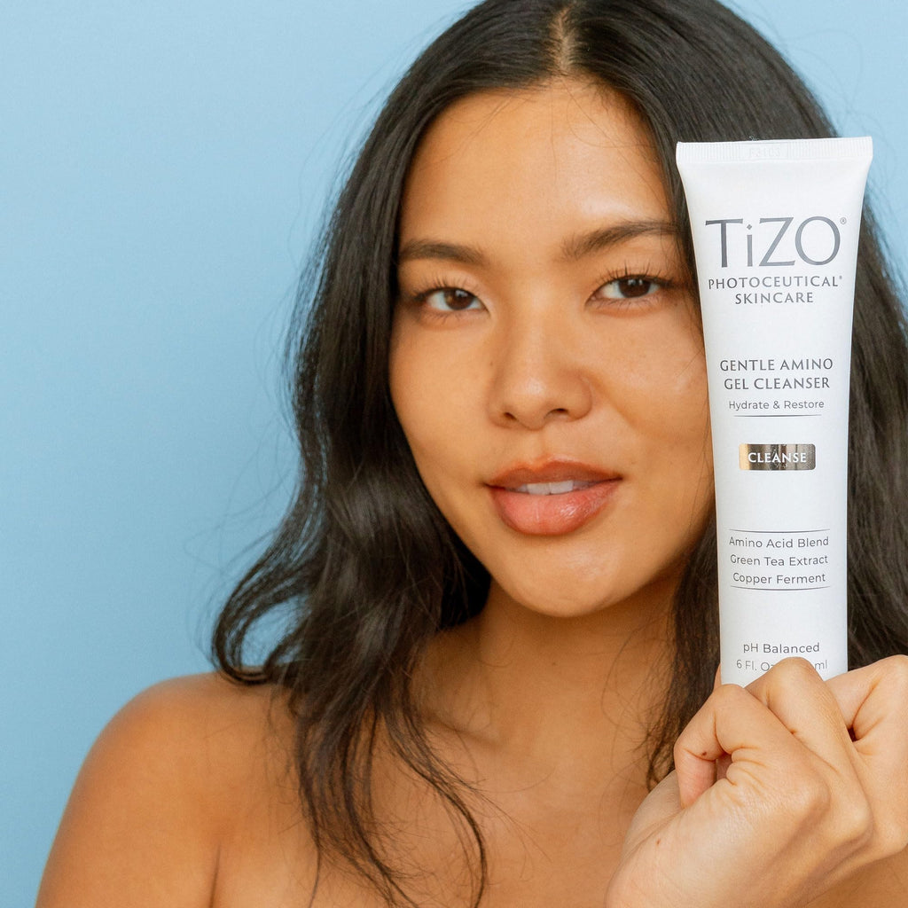 TiZO Gentle Amino Gel Cleanser | Hydrating Facial Cleanser for All Skin Types