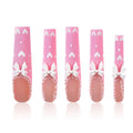 Tmani 10pc Extra Long Handmade Press-On Nails – Ballet-Square, Diamond Glitter