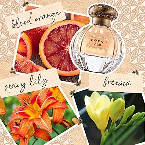 Tocca Stella Perfume Set for Women, 100 ml + 10 ml – Fresh Floral with Blood Orange, Freesia & Spicy Lily