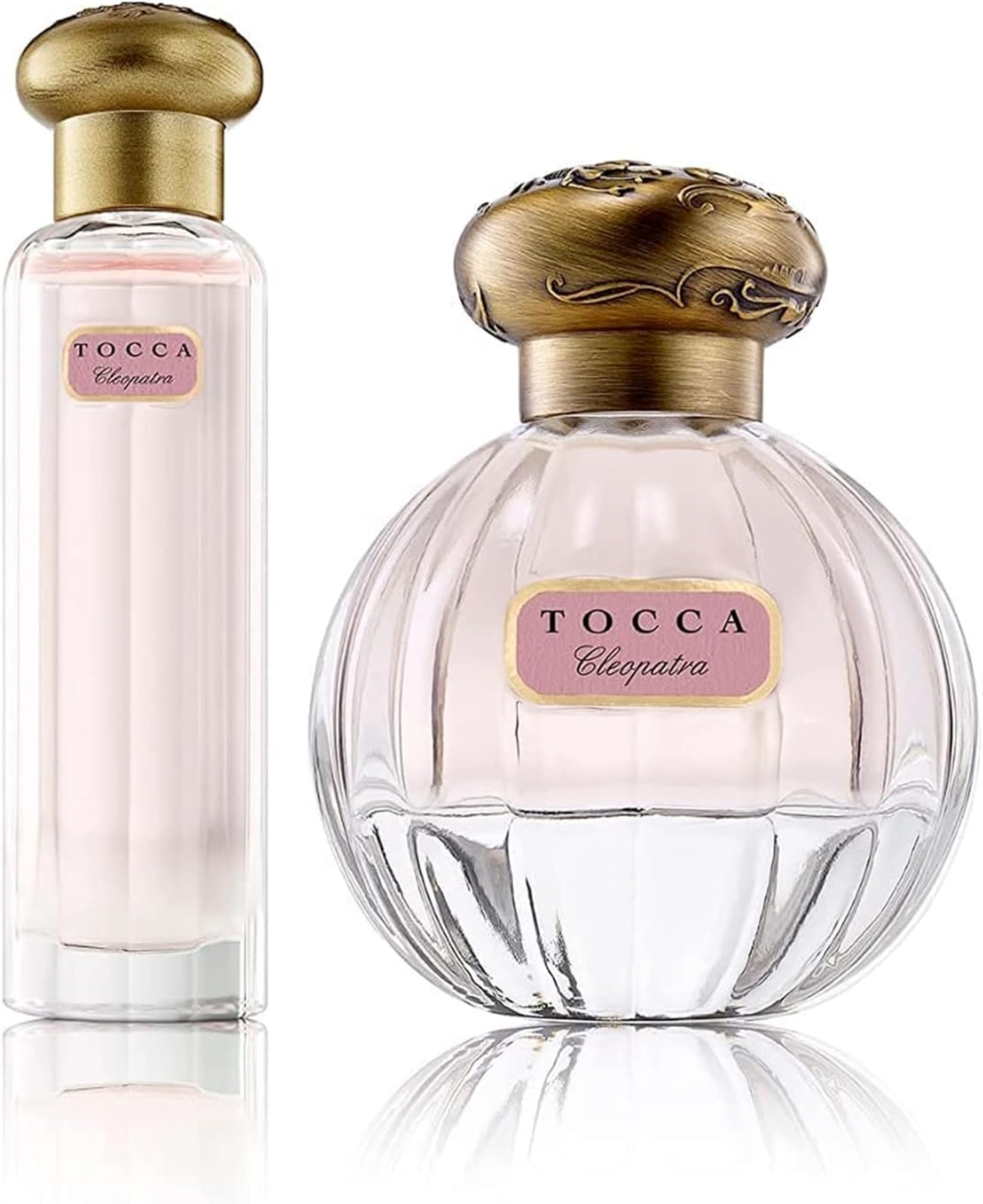 TOCCA Cleopatra Perfume Set for Women (20ml + 50ml) – Warm Floral with Grapefruit, Jasmine, Vanilla Musk