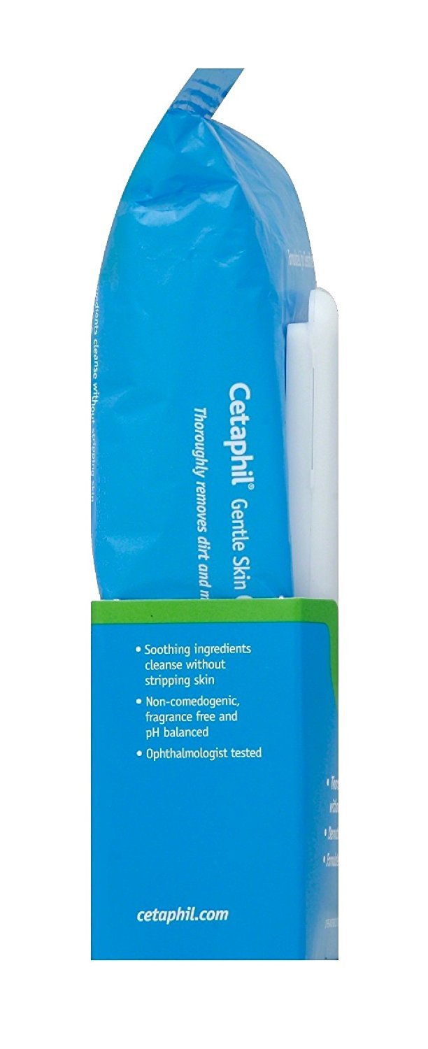 Toeah Cetaphil Gentle Skin Cleansing Cloths – 2 Packs of 25 Sheets