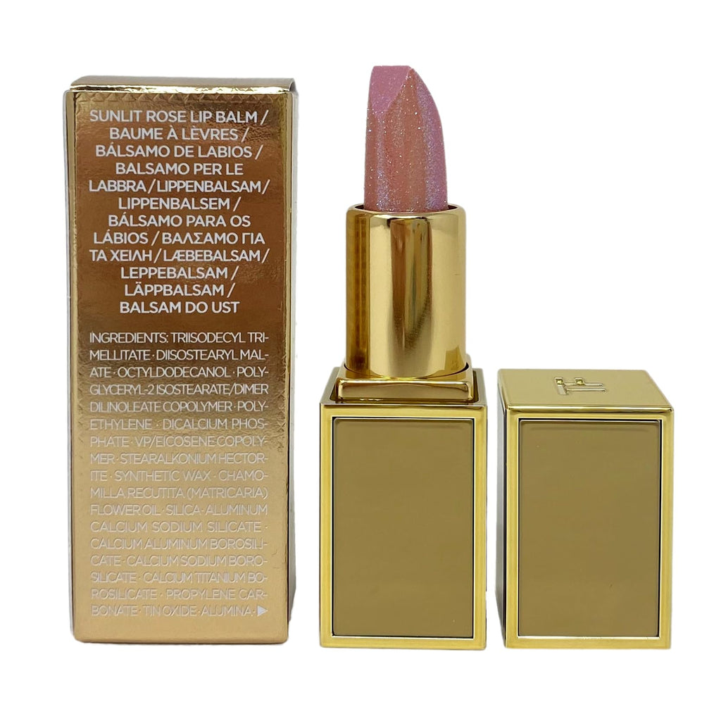 Tom Ford Soleil Sunlit Rose Mini Lip Balm – 01 Sunlit Rosy (Sheer Pink) 0.07 oz / 2 g
