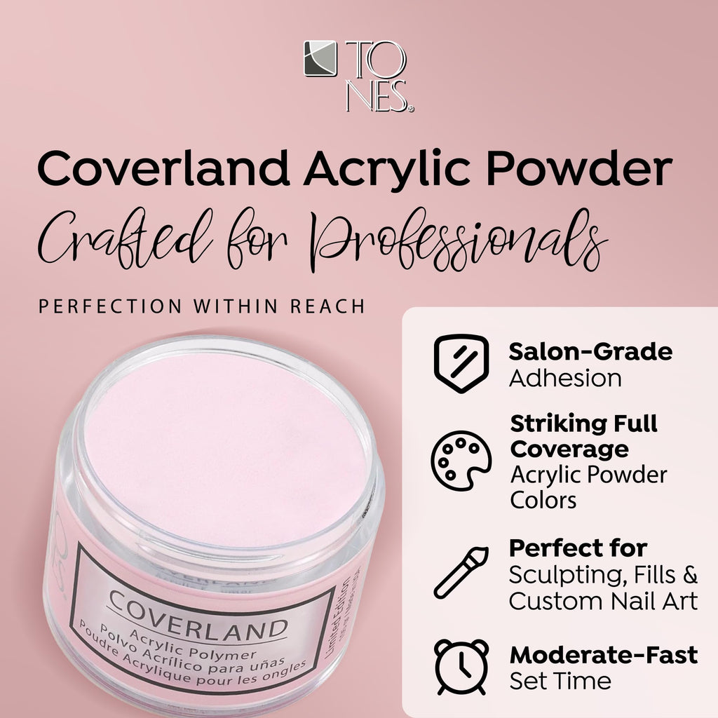 Coverland Acrylic Powder Amore Mio – 3.5oz Limited Edition | TONES
