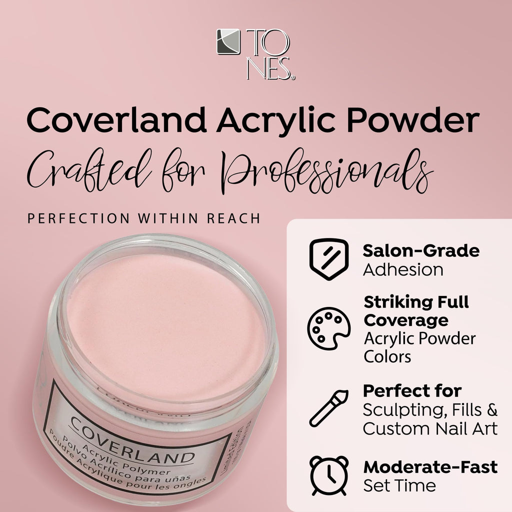 TONES Coverland Acrylic Powder 3.5oz Goyave – Limited Edition