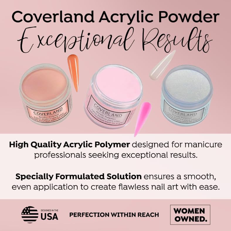 Coverland Acrylic Powder 3.5oz Moonlit – Limited Edition by TONES