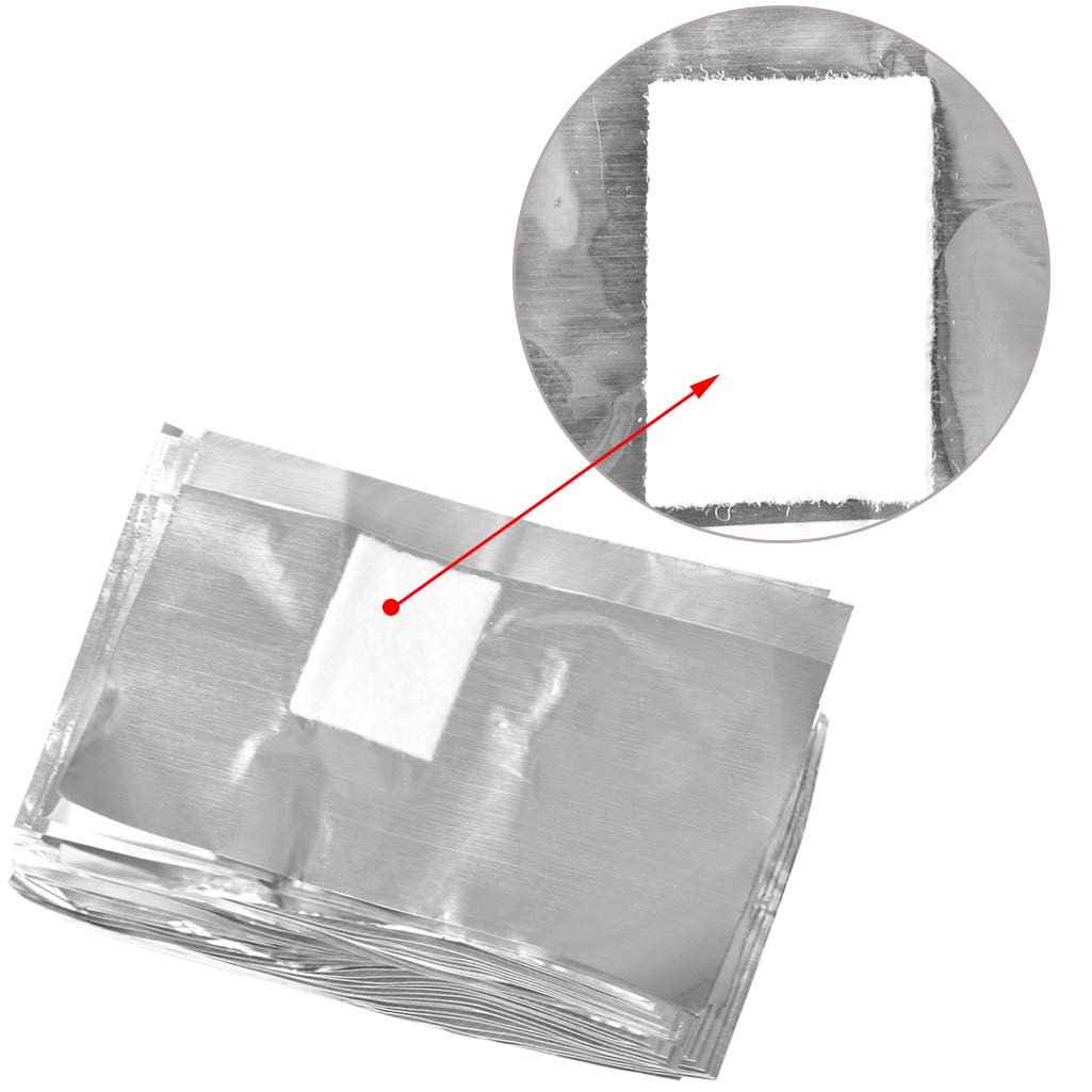 Tongcloud Nail Polish Remover Foil Wraps — Gel Polish Soak Off, 600 Pieces