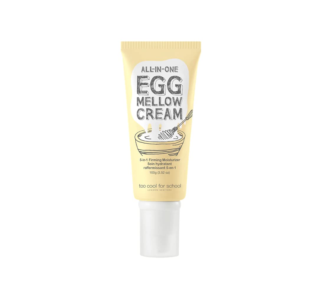 Too Cool For School Egg Mellow Cream 100g – Multi-Tasking Firming Moisturizer