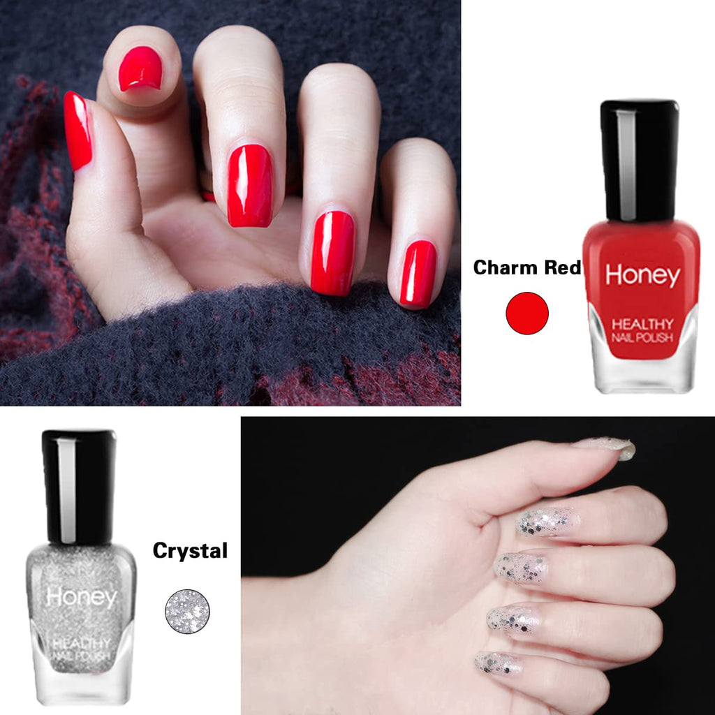 Tophany Non Toxic Water-Based Nail Polish Set – 12×5ml, Peel-Off, Fast Dry