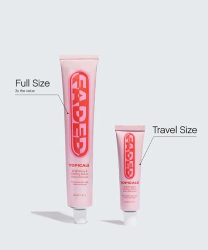 Topicals Faded Brightening & Clearing Serum | Kojic Acid + Niacinamide | Dermatologist-Tested, Vegan