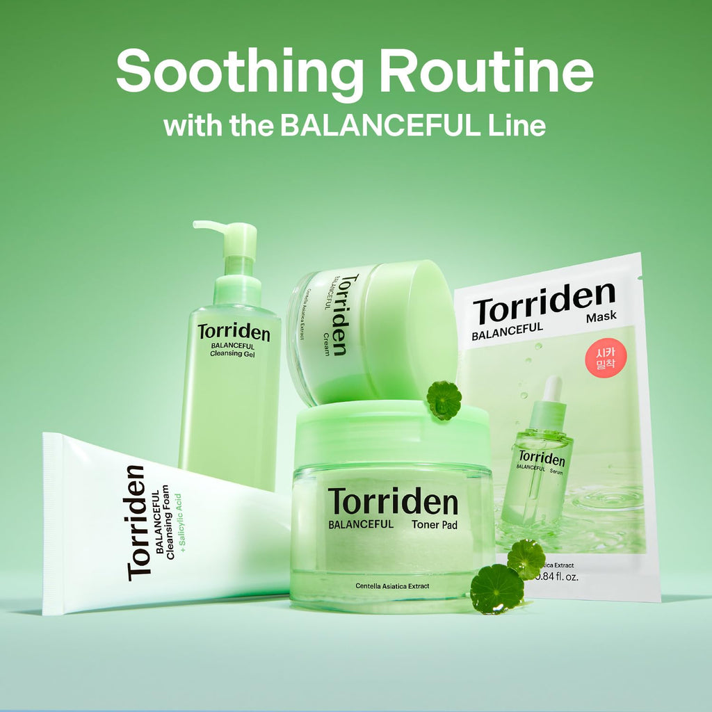 Torriden BALANCEFUL Pore Cleansing Foam – Gentle Exfoliating Cleanser (150ml)